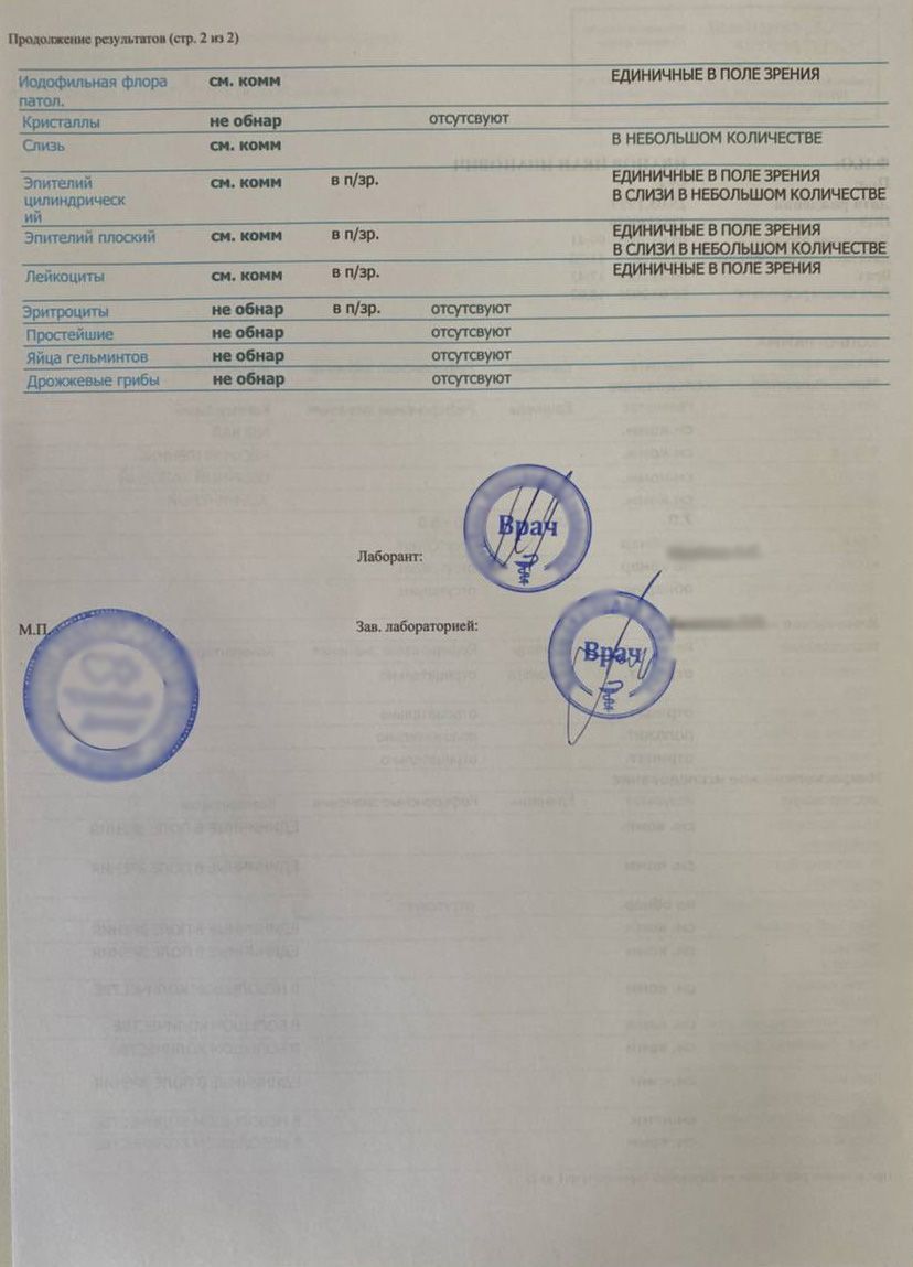 Купить общий анализ кала 219 у. в Москве.